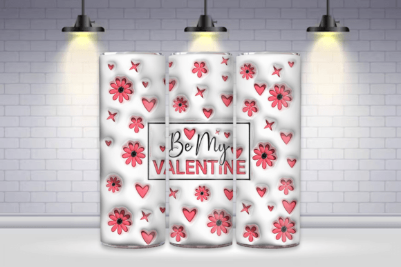 Be Mine Valentine 3D Tumbler: A Unique Gift