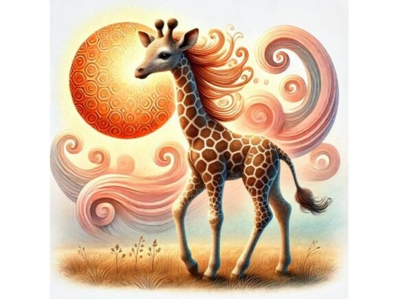 Creative Possibilities with 3D Giraffe Calf Art