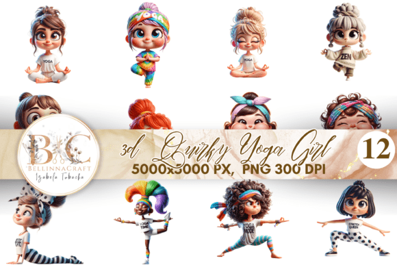 Explore Creativity with 3D Quirky Girl PNGs