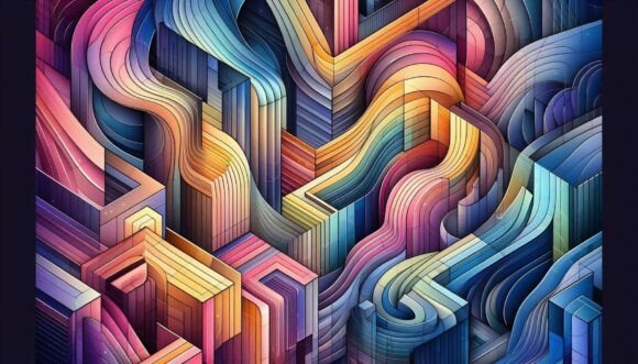 Exploring 3D Gradient Geometry: A Versatile Tool for Creative Projects
