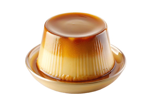 Exploring the Richness of 3D Caramel Custard Pudding