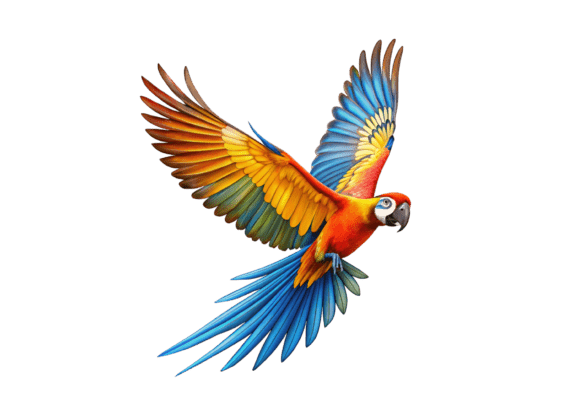 Strategic Use of 3D Parrot Flying PNG for Creative and Commercial Projects