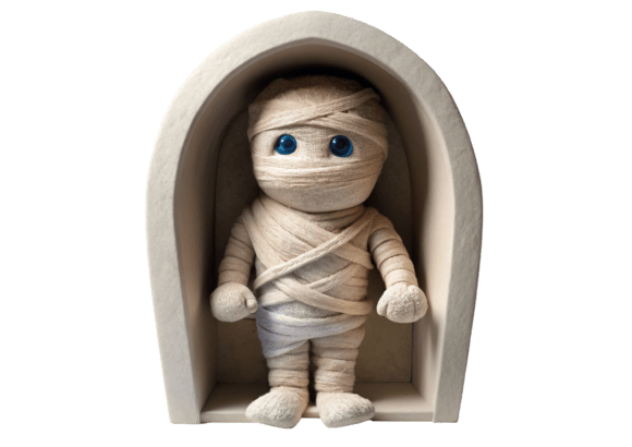 Unlock Your Creativity with 3D Cute Mummy Cartoon Watercolor PNG